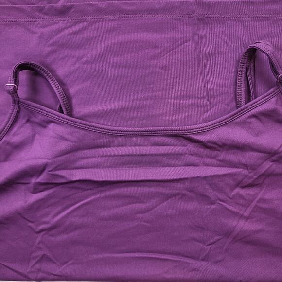 LANE BRYANT Nylon Stretch Cami in Plum Purple - Plus Size 18/20 or Size 2X - Picture 7 of 10